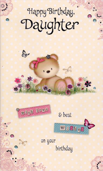 Birthday Daughter Card