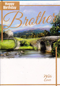 Birthday Brother Card-