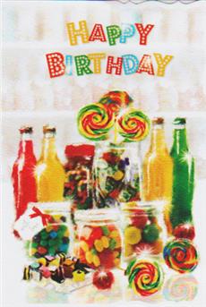 Birthday Open Card-