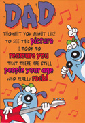 Fathers Day Dad Father Card-
