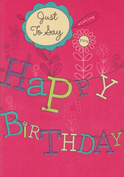 birthday card 3032