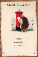 Birthday Belated Card-