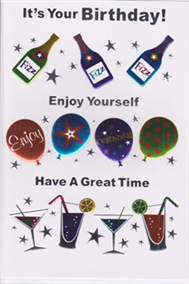 Birthday Open Card-