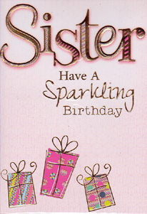 Birthday Sister Card-