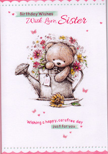 Birthday Sister Card-