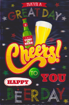Birthday Open Card-