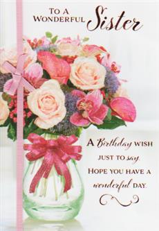 Birthday Sister Card-
