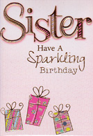 Birthday Sister Card-