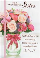 Birthday Sister Card-